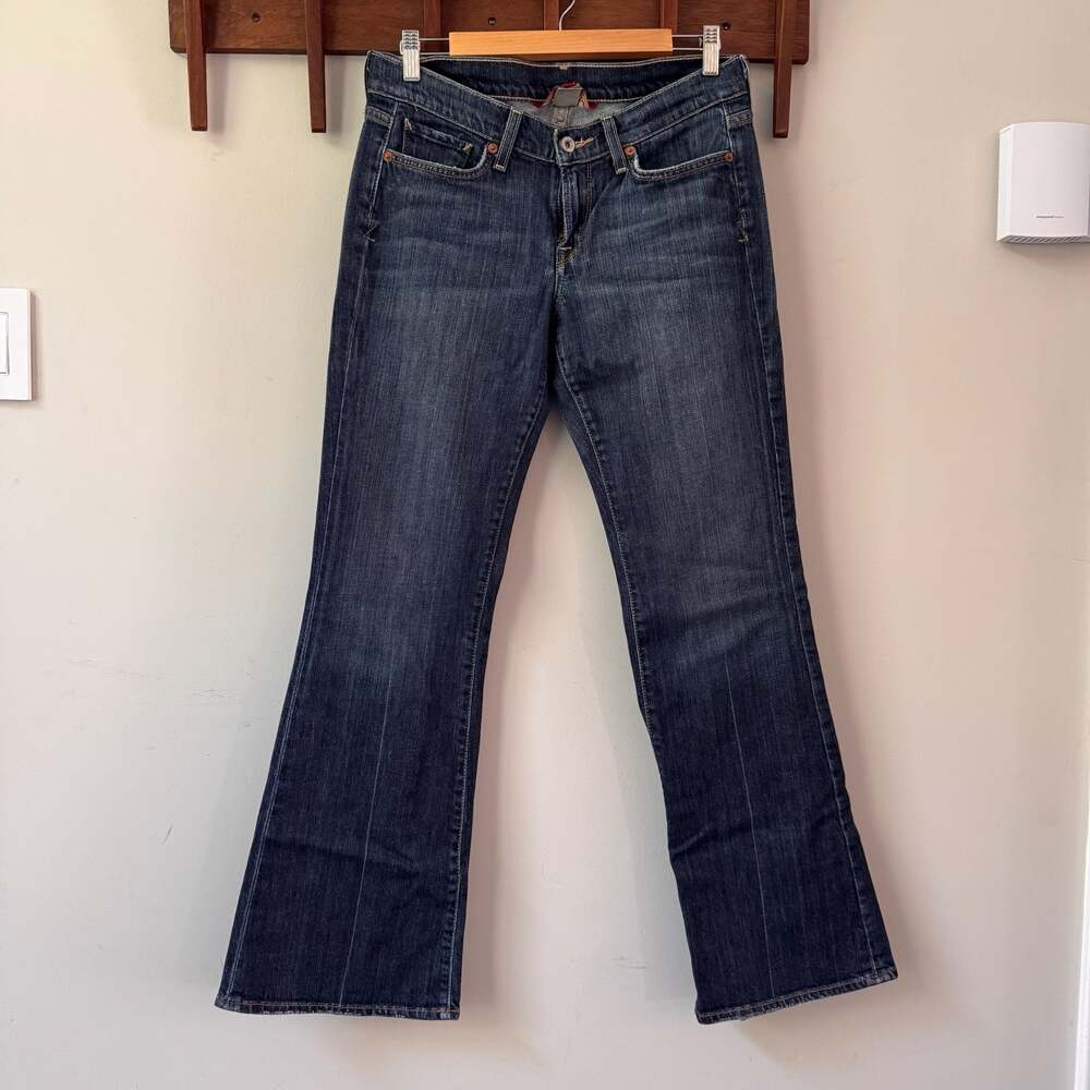 Lucky Brand Zoe Women's Low Rise Dark Wash Bootcut Jeans Size 10/30